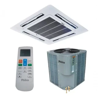 AR COND SPLIT CASSETE PHILCO PAC48000CFM6 48000 BTU FR 220V COND (096652751) AR COND SPLIT CASSETE PHILCO PAC48000CFM6 48000 BTU FR 220V COND (096652751)