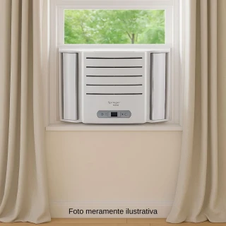 Ar Condicionado Janela Eletrônico Springer Midea 10000 BTUs Frio 220V QCK105RB Ar Condicionado Janela Eletrônico Springer Midea 10000 BTUs Frio 220V QCK105RB