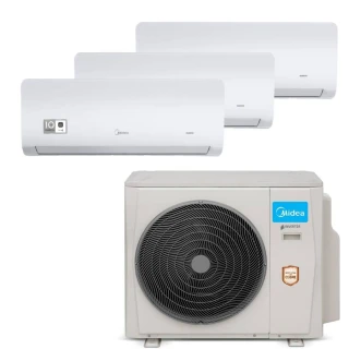 Ar Condicionado Multi Tri Split Midea Xtreme Save 27000 BTU (2X9000+1X12000) Quente e Frio 220V Ar Condicionado Multi Tri Split Midea Xtreme Save 27000 BTU (2X9000+1X12000) Quente e Frio 220V