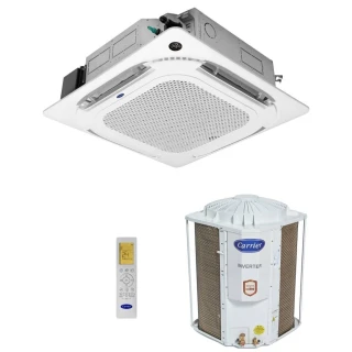 Ar Condicionado Split Cassete Carrier 4 Vias 28000 BTUS Frio Inverter 220V 38TVCD28515MC Ar Condicionado Split Cassete Carrier 4 Vias 28000 BTUS Frio Inverter 220V 38TVCD28515MC