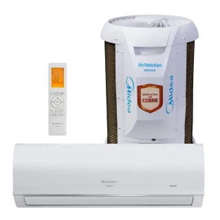 Ar Condicionado Split Springer Midea Airvolution Connect Inverter 22000 BTUS Frio 220V 38TVCI22S5 Ar Condicionado Split Springer Midea Airvolution Connect Inverter 22000 BTUS Frio 220V 38TVCI22S5