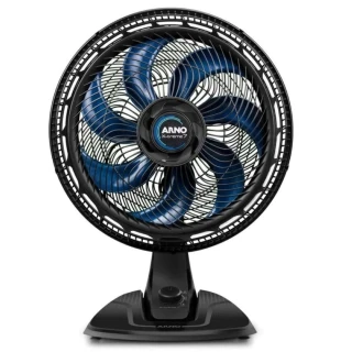 Ventilador de Mesa Arno 150W 40CM 7 Pás Preto e Azul VE70 X-treme 110V Ventilador de Mesa Arno 150W 40CM 7 Pás Preto e Azul VE70 X-treme 110V