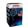 Ventilador de Coluna Arno 126W 40CM 6 Pás 3 Velocidades Preto Xtreme Force 110V