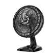 Ventilador de Mesa 140W 40CM 8 Pás 3 Velocidades Preto NVT-40-8P-B 110V
