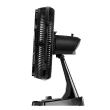 Ventilador de Mesa e Parede WAP 180W 40cm 8 Pás 3 Velocidades Preto Flow Turbo 110V