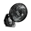 Ventilador de Mesa e Parede WAP 180W 40cm 8 Pás 3 Velocidades Preto Flow Turbo 110V