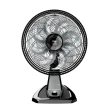 Ventilador de Mesa e Parede WAP 180W 40cm 8 Pás 3 Velocidades Preto Flow Turbo 110V